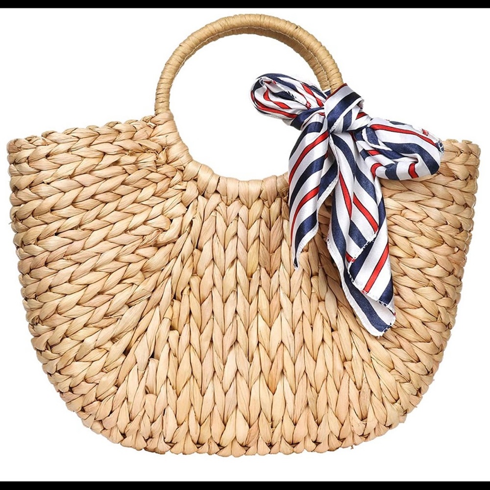Straw Hobo Bag